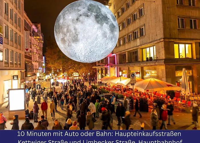 Modern Und Ruhig, Mit Garage & Ps4, Nahe Messe, Rue Und Uniklinik, Voll Ausgestattete Kueche, Bad Mit Dusche Und Badewanne